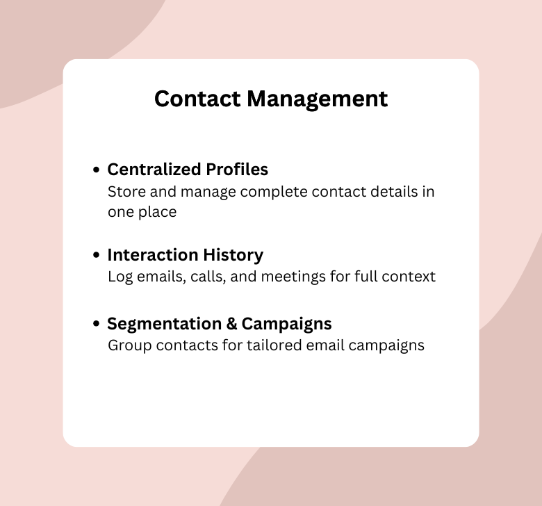 Centralized Contact Management